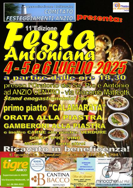 FESTA ANTONIANA 2025 11° edizione