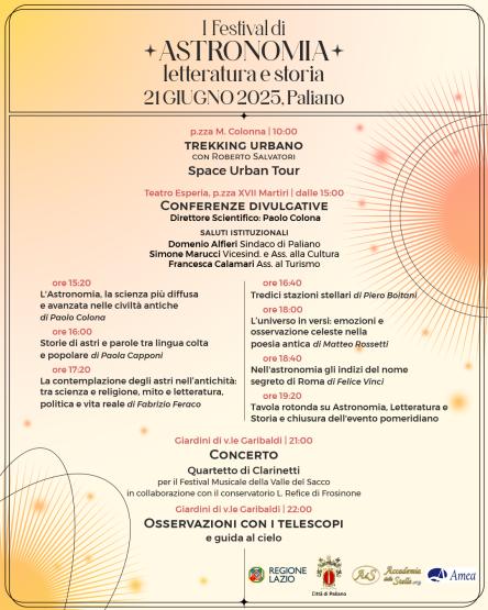 1° Festival dell'Astronomia