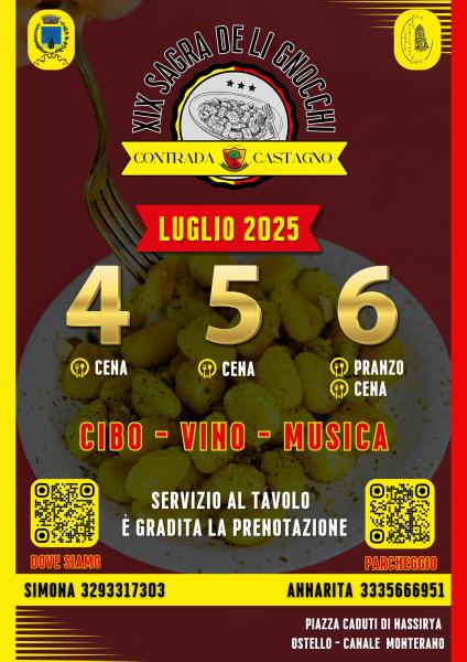 XIX Sagra degli Gnocchi