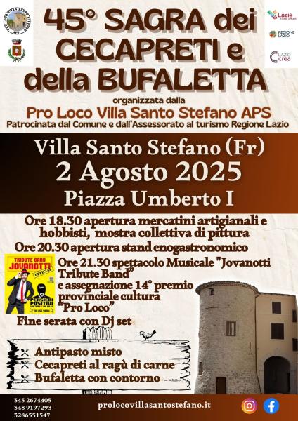 45° Sagra dei Cecapreti e della Bufaletta
