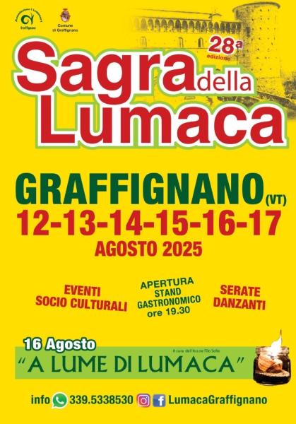 28 SAGRA DELLA LUMACA
