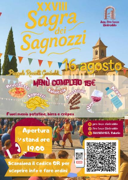 XXVIII SAGRA DEI SAGNOZZI