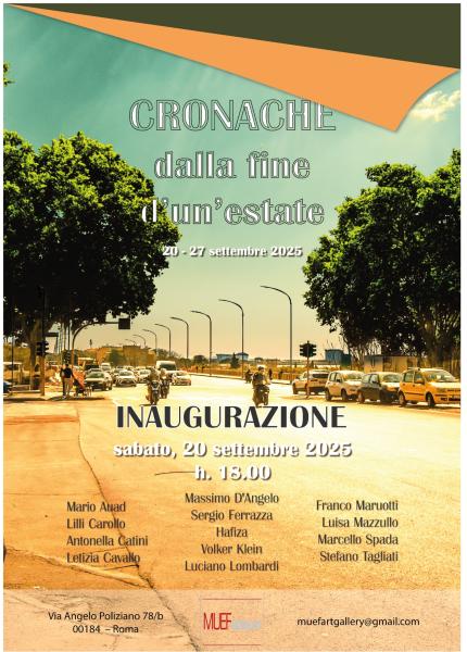Cronache dalla fine d'un'estate
