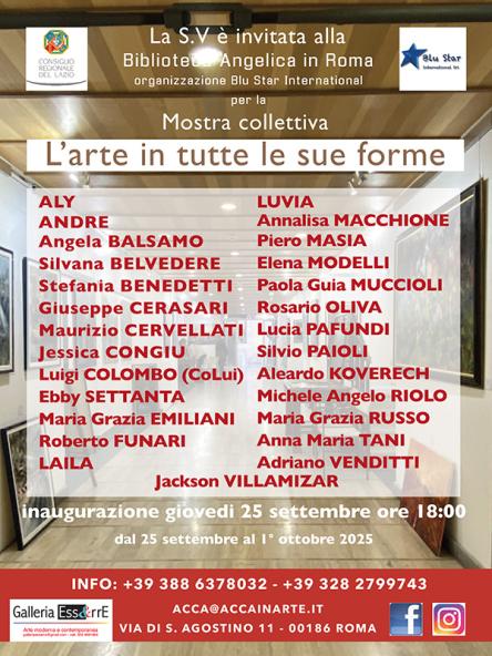 L'arte in tutte le sue forme