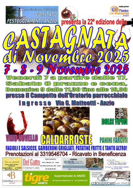 CASTAGNATA DI NOVEMBRE 2025