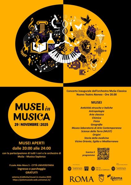 MUSEI IN MUSICA al Polo Museale Sapienza