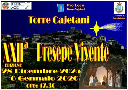 XXII Edizione del Presepe Vivente di Torre Cajetani