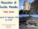 Il Mausoleo di Cecilia Metella in serale