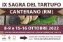 IX Sagra del Tartufo Canterano 8-9 e 15-16 ottobre 2022